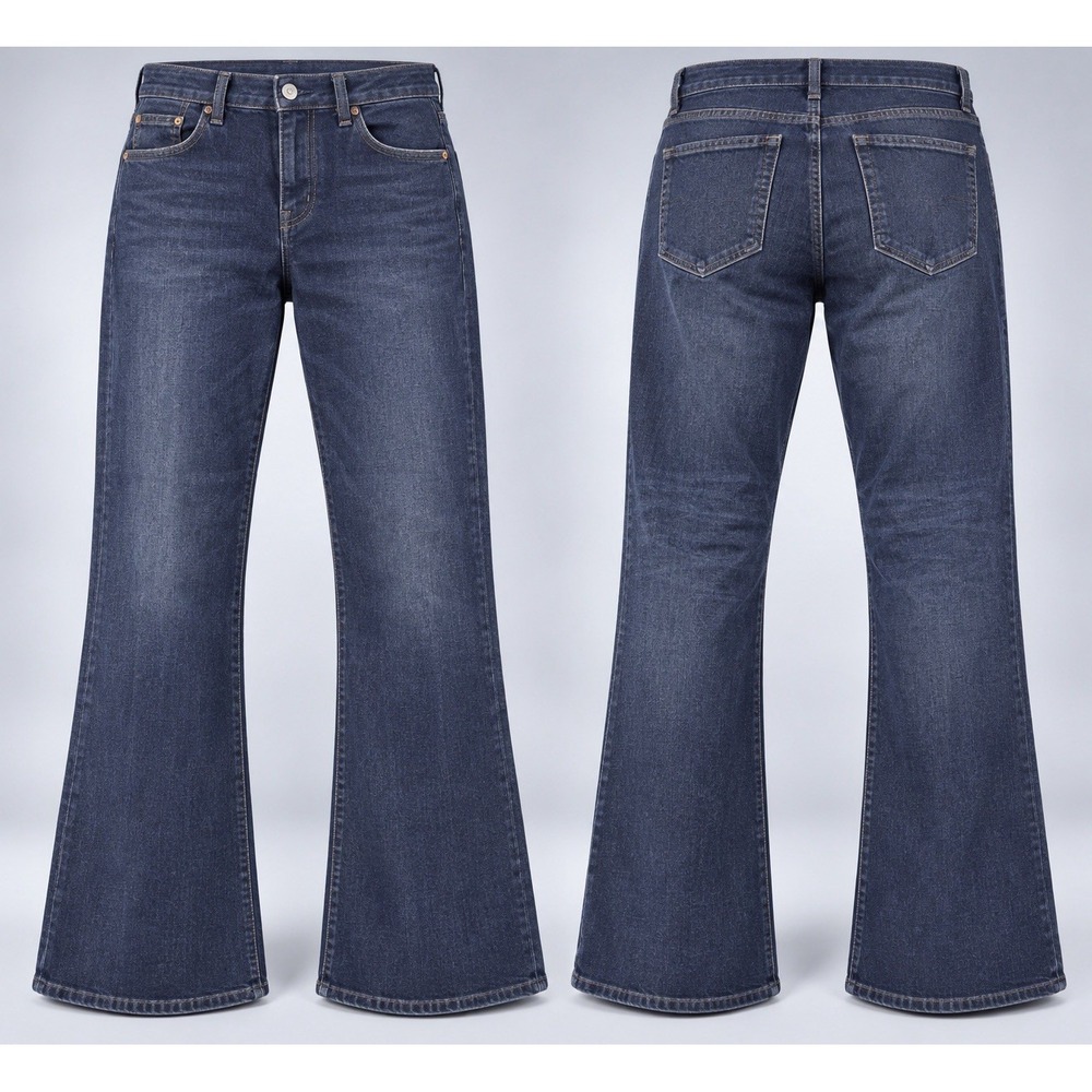Citizens of Humanity jeans womens 29x30 Chloe Mid Rise Super Flare y2k